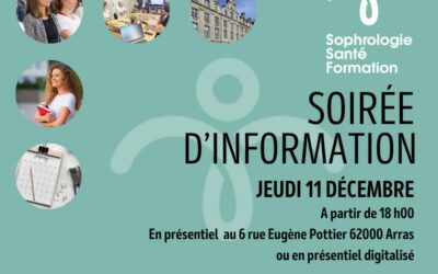 formation sophrologue : Soirée d’Information Gratuite le 11 Décembre 2025