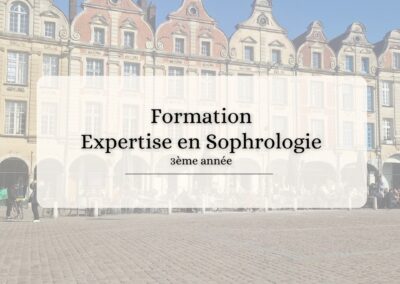 photo de catalogue pour la formation expertise en sophrologie