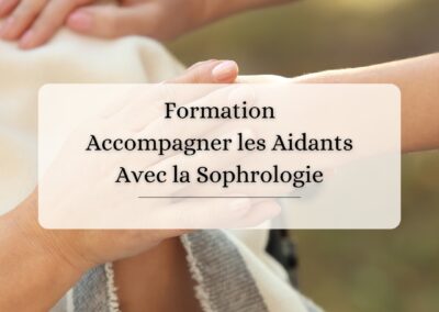 photo de catalogue pour la formation accompagner les aidants avec la sophrologie
