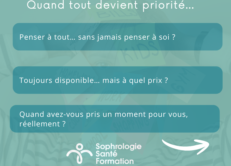 Gérer la charge mentale : La sophrologie pratique