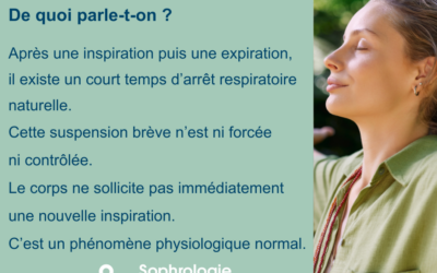 La pause naturelle en sophrologie : un mécanisme physiologique au service de l’équilibre